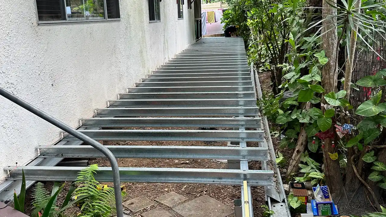 Footings Express – Decking and Flooring Systems (During Installation) Footings Express - Decking and Flooring Systems (During Installation)